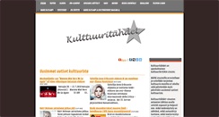 Desktop Screenshot of kulttuuritahdet.com